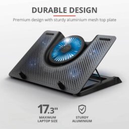 Laptop Gamer Cooler para laptop Trust GXT 1125 QUNO, 5 Coolers, 800 RPM, 5 Niveles, 17.3", soporte celular Cooler para laptop Trust GXT 1125 QUNO, 5 Coolers, 800 RPM, 5 Niveles, 17.3", soporte celular