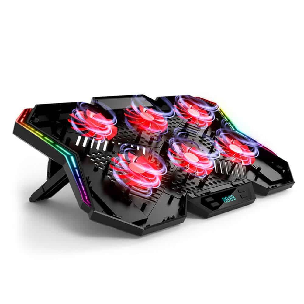 Laptop Gamer Cooler para laptop Coolcold K40, 6 Coolers, 2900 RPM, 7 Niveles, Laptops hasta 17" Cooler para laptop Coolcold K40, 6 Coolers, 2900 RPM, 7 Niveles, Laptops hasta 17" - Imagen 4