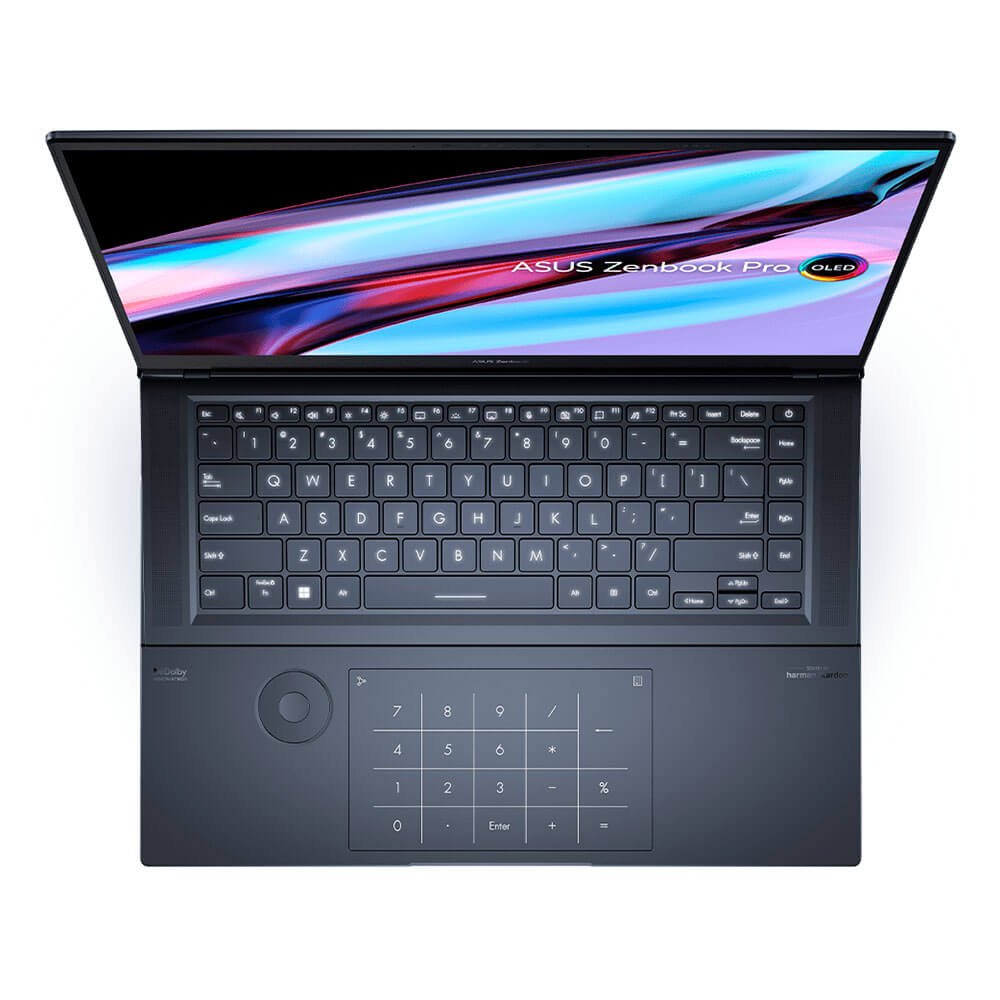 Laptop Gamer Asus Zenbook Pro 16X OLED, Core i7-12700H, 6GB RTX3060, 16GB RAM, 1TB SSD, 16" 4K Táctil Asus Zenbook Pro 16X OLED, Core i7-12700H, 6GB RTX3060, 16GB RAM, 1TB SSD, 16" 4K Táctil - Imagen 2