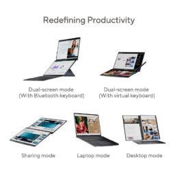 Asus Zenbook DUO 14 UX8406, Core Ultra 9-285H, Arc Graphics, 32GB RAM, 2TB SSD, 14" WUXGA Tactil