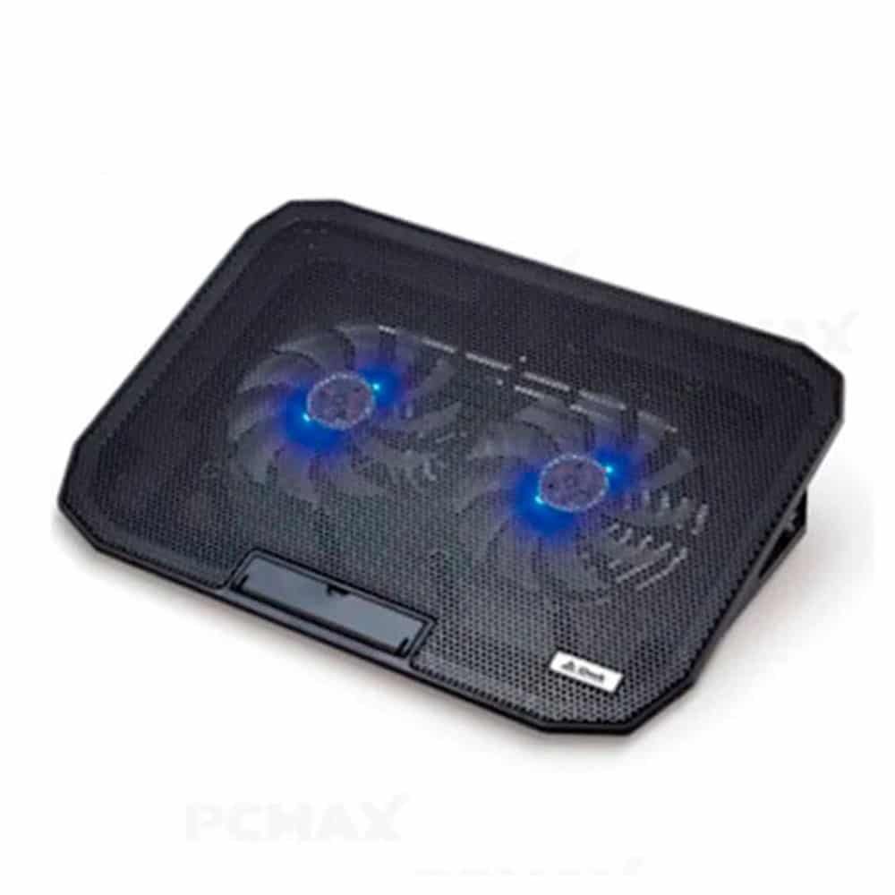 Laptop Gamer Cooler para laptop iDock N6 Procooler, LED AZUL, 2 Ventiladores, 5 Niveles, 1200 RPM Cooler para laptop iDock Pro cooler N6 (1)
