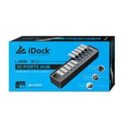 Puertos HUB Idock 10 Puertos USB 3.0 IDK-1000 (1)