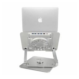 Cooler para laptop iDock Galaxy i60, USB 3.0, Base Giratorio 360°