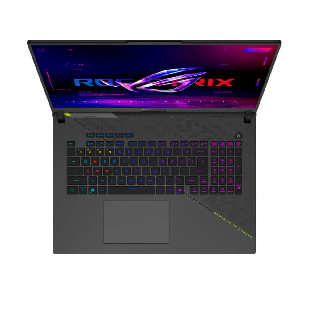 Laptop Gamer Asus ROG Strix G18, Ryzen 9-9955HX, 8GB RTX5070, 32GB RAM, 1TB SSD, 18" 2.5K WQXGA 240Hz Asus ROG Strix G18, Ryzen 9-9955HX, 8GB RTX5070, 32GB RAM, 1TB SSD, 18" 2.5K WQXGA 240Hz - Imagen 2